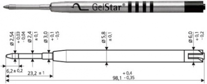 G2 GelStar® metal