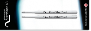 G2 Large Capacity Ball Pen Refill EuroSilver soft